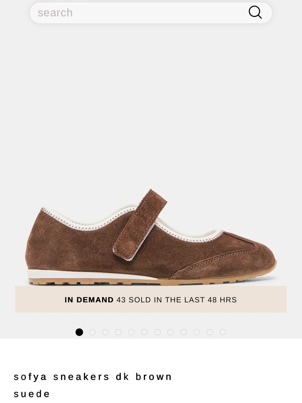 Dolce Vita Brown Suede Sneakers